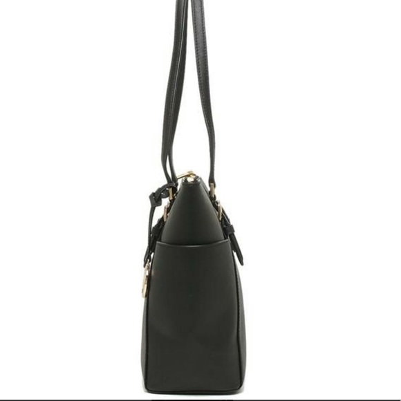 MICHAEL KORS Charlotte Large Leather Top-Zip Tote - Picture 12 of 16